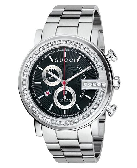 gucci g chrono watch 44mm|Gucci g chrono stainless steel.